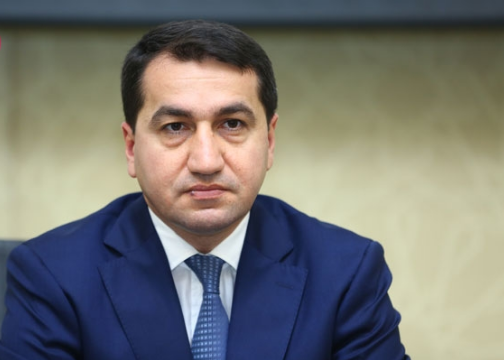 Hikmət Hacıyev Arye Qutun vəfatı ilə əlaqədar başsağlığı verdi