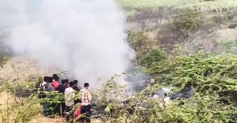 Hindistanda təyyarə qəzası: 5 nəfər ölüb