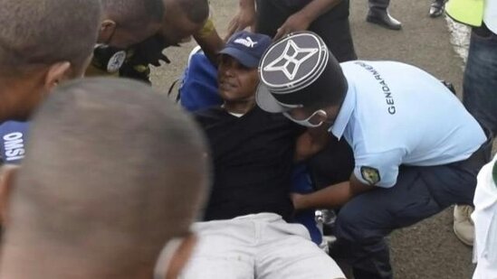 Düşən helikopterdən belə sağ çıxdı