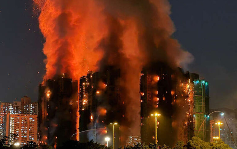 Honkonqdakı yanğından 1 həftə əvvəl xəbərdarlıq edilibmiş...