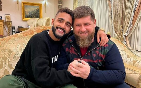 Hüseyn Ramzan Kadırovun iqamətgahında - FOTOLAR