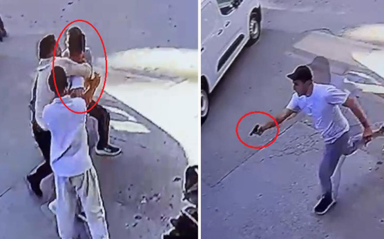 Küçə ortasında silahlı təqib: Mübahisə etdiyi şəxsi ayağından güllələdi