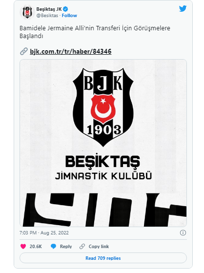 İngiltərə millisinin üzvü "Beşiktaş"da – RƏSMİ + FOTO