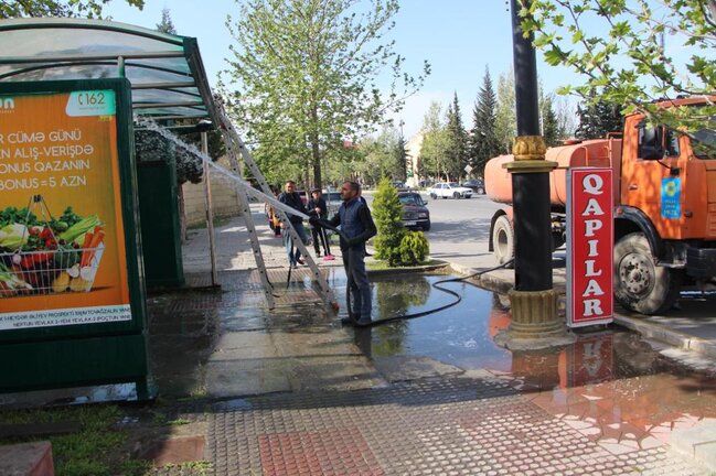 Yevlaxda ümumşəhər iməcliyi keçirilib - FOTOLAR