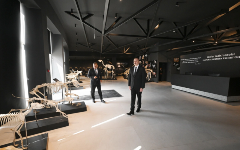 İlham Əliyev Palçıq Vulkanları Turizm Kompleksinin açılışında