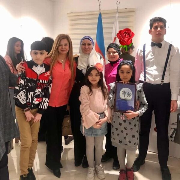 "Bizim DÜNYAMIZ" adlı rəsm sərgisi keçirildi - FOTO