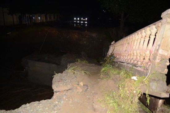 Azərbaycanda təbii fəlakət: dağıntılar var - FOTO