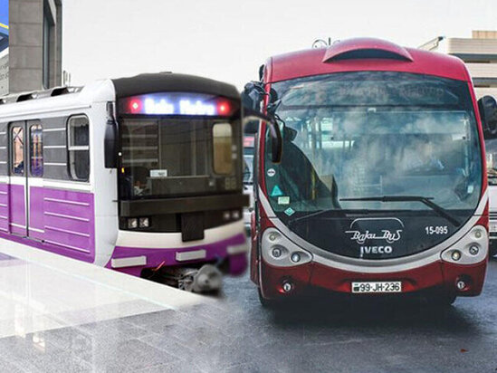 Qurban bayramı günlərində ictimai nəqliyyat İŞLƏYƏCƏK