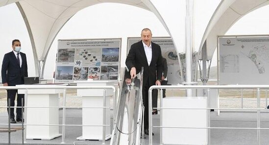 İstisu sanatoriyasının təməli qoyuldu