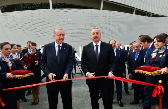 İlham Əliyev və Ərdoğan Zəngilan aeroportunun açılışını etdilər - YENİLƏNİB + FOTO/VİDEO