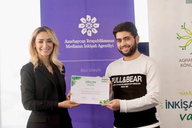 "Aqro SMM" layihəsinin bağlanış mərasimi keçirildi - FOTOLAR