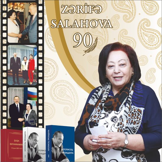 Bu gün Zərifə Salahovanın doğum günüdür