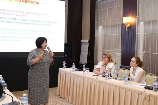 "Mediada gender bərabərliyi və peşəkarlıq" mövzusunda təlim keçirilib