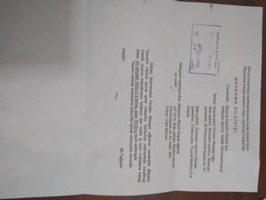 Vətən müharibəsi veteranını və fiziki qüsurlu şəxsi aldatdığı deyilən tikinti şirkətinin rəhbərindən AÇIQLAMA