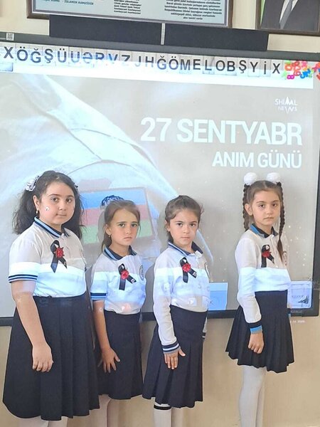 265 nömrəli tam orta məktəbin "2ç" sinfində Anım Günü qeyd edilib