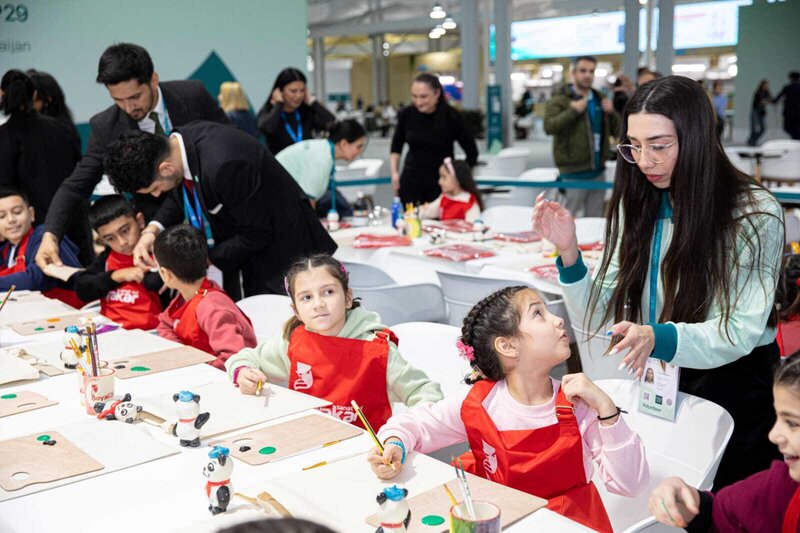 "Shokki Mokki" markası COP29 çərçivəsində şəhid övladları üçün ustad dərsləri təşkil edir