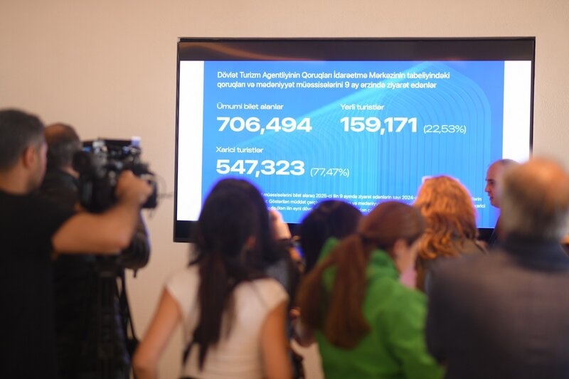 Dövlət Turizm Agentliyinin tabeliyindəki qoruq və müəssisələrdəki yeniliklər təqdim olunub