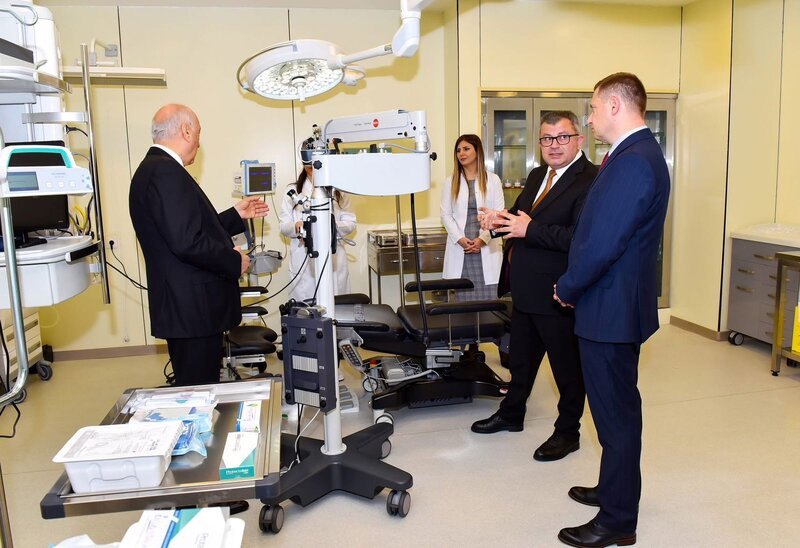 Sumqayıtda Göz Mərkəzinin açılışı olub