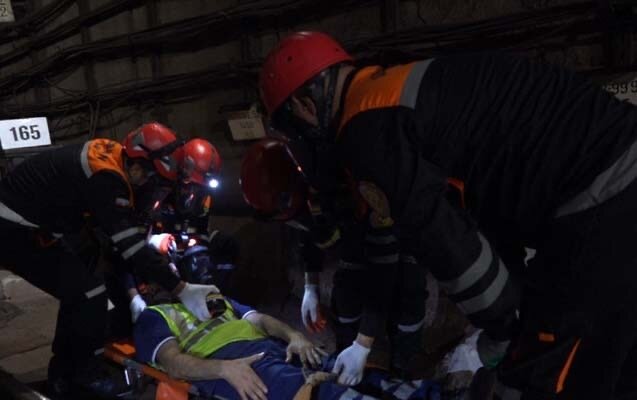 FHN metroda təlim keçirdi - Video