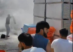 "Sədərək"də yanğın oldu