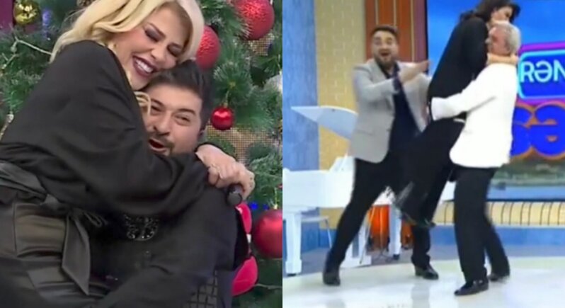 Efirlərimizdə qucaqlamaq sevdası! - VİDEO