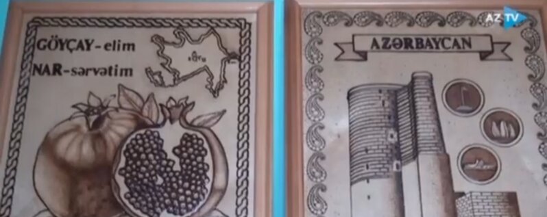 Rəsmləri nə qələmlədir, nə mürəkkəb: Taxta üzərində yandırma ilə çəkilən ŞƏKİLLƏR - VİDEO