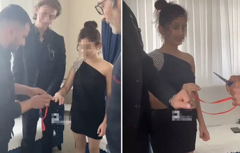 Azyaşlı iki uşağa nişan mərasimi keçirilməsi böyük qalmaqala səbəb oldu - VİDEO