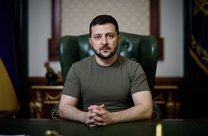 Zelenski Prezident İlham Əliyevi Müstəqillik Günü münasibətilə təbrik edib