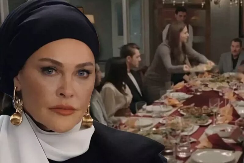 Hülya Avşarın serialında donuz əti açıqlaması!