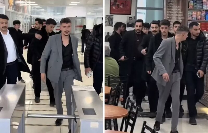 Ərzurumda gənclərin çəkdiyi bu video gündəm oldu - VİDEO