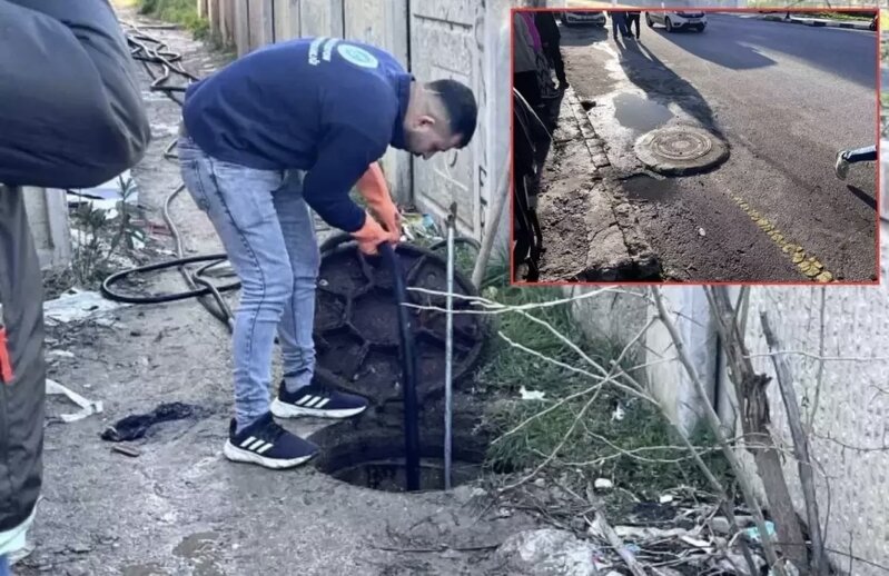 "Kanalizasiya quyusunda körpə gördüm" dedi, təşvişə səbəb oldu
