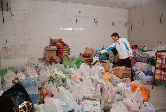 Azərbaycan xalqından Ukraynaya dəstək aksiyası - FOTO-VİDEO