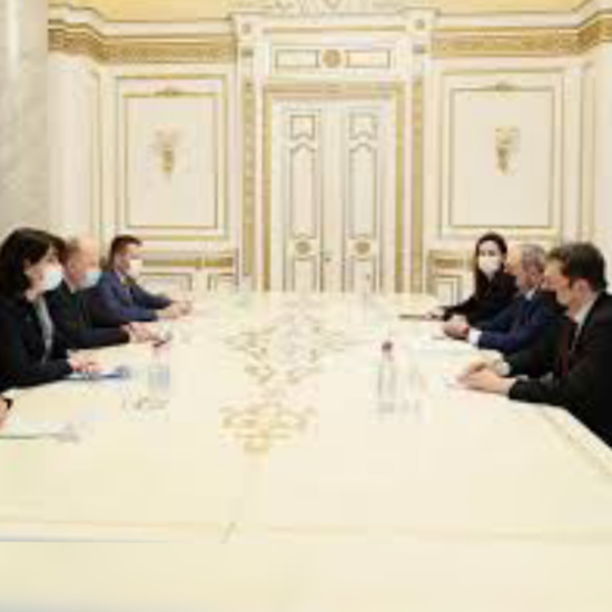 Встреча Азербайджанских депутатов с Пашиняном