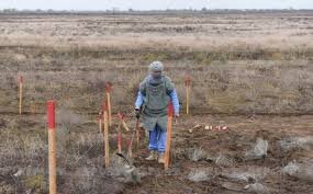 На освобожденных территориях обнаружено еще 159 мин