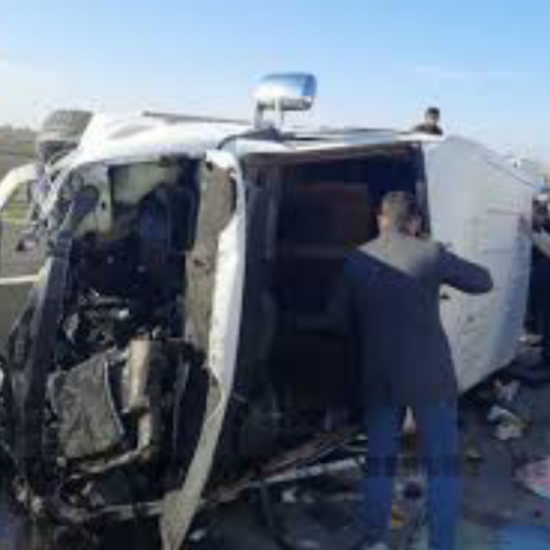 В результате тяжелого дорожно-транспортного происшествия в Кюрдамире пострадали 8 человек
