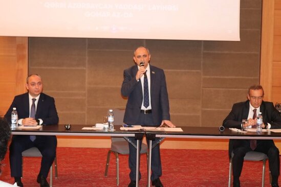 "Qərbi Azərbaycan Yaddaşı" təqdim olundu