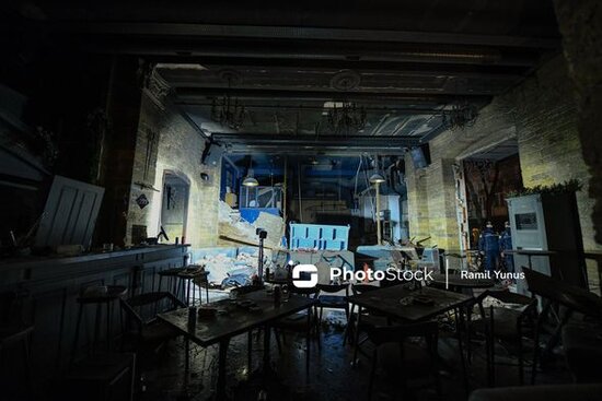 Bakıda partlayış baş vermiş gecə klubunun hazırkı vəziyyəti - FOTO