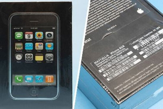 "İphone 1" hərracda FANTASTİK QİYMƏTƏ