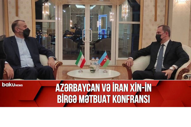 Azərbaycan və İran XİN başçılarının birgə mətbuat konfransı - CANLI