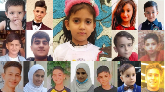 İsrailin hücumu nəticəsində 16 uşaq ölüb