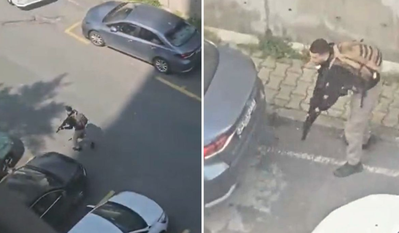 İsrailin İstanbul konsulluğu qarşısında atışma: Biri öldürldü, ikisi tutuldu - VİDEO