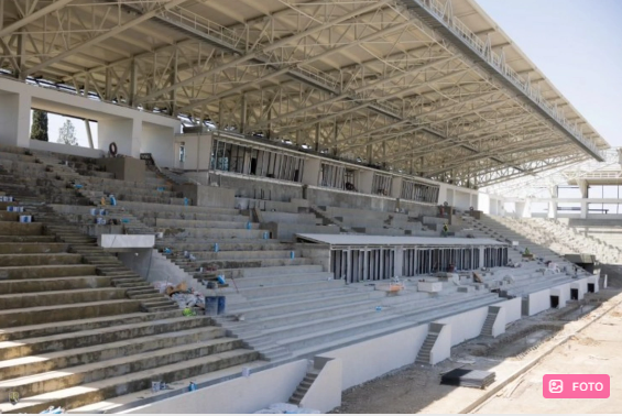 Yenidən tikilməsinə 15 milyon manat ayrılan stadionda son durum