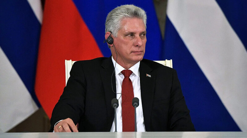 Kuba Prezidenti xalqın ölkənin suverenliyini müdafiə etməyə hazır olduğunu bildirib