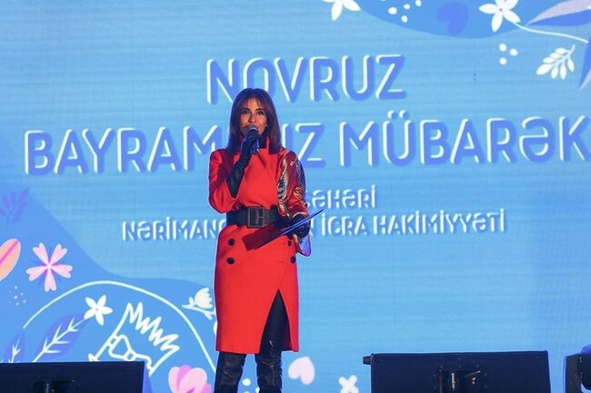 Nərimanov rayonunda Novruz coşqusu - FOTOLAR