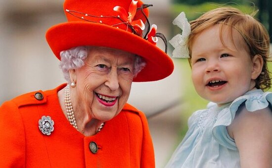 Kraliçanın ən kiçik nəticəsi görüntüləndi - FOTOLAR