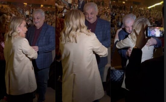 İradə İbrahimova illər sonra müəllimi ilə görüşdü - Video