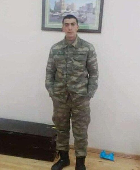 Bu gün şəhid olan əsgərimizin FOTOSU