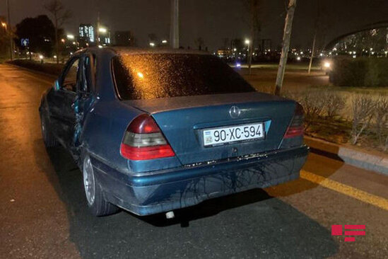 Bakıda müğənni yol qəzası zamanı xəsarət aldı - FOTO/VİDEO