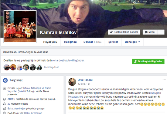 Məşhur aparıcımız infaktdan dünyasını dəyişdi - FOTOLAR