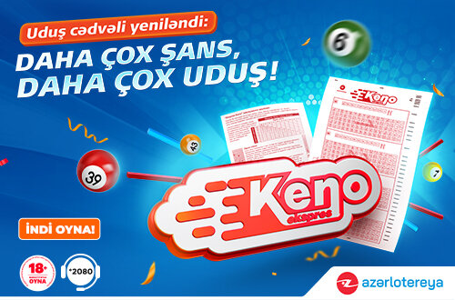 "Ekspress Keno" həvəskarlarına şad xəbər